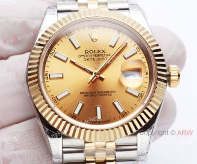 Swiss Quality Replica Rolex Datejust II 126333 41mm Watch Golden Dial